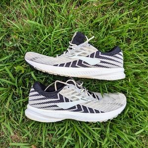 Brooks Mens Launch 61102971D016 Gray BlackRunning Shoes Lace UpSize 13